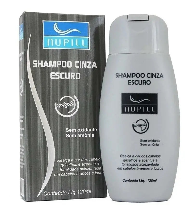 Nupill Shampoo Cinza Escuro Original 120ml