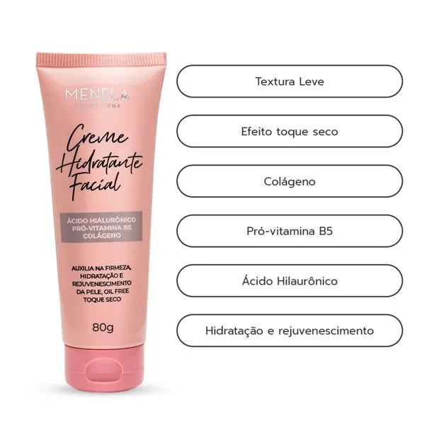 Creme Hidratante Facial Menela 80g