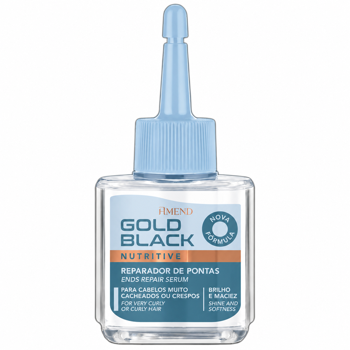 Reparador De Pontas Amend Gold Black 30ml