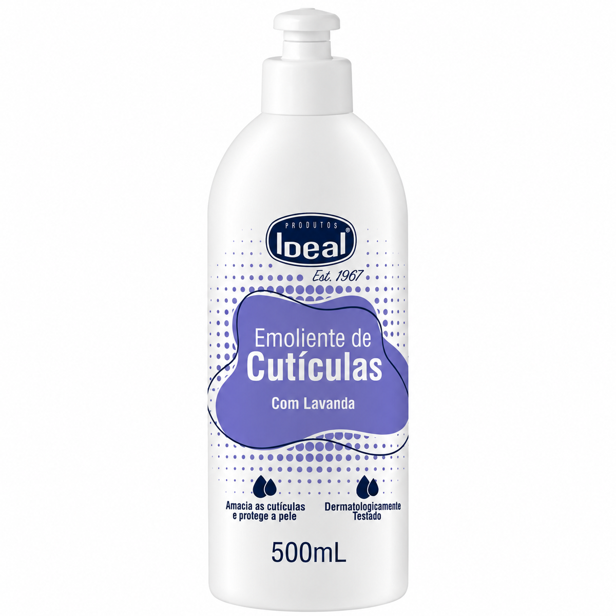 Amolecedor de Cutículas Ideal Emoliente Lavanda 500ML