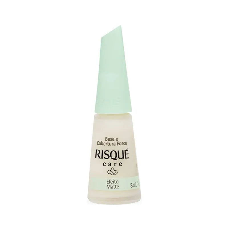 Esmalte Base e Cobertura Fosca Risqué Care 8ml