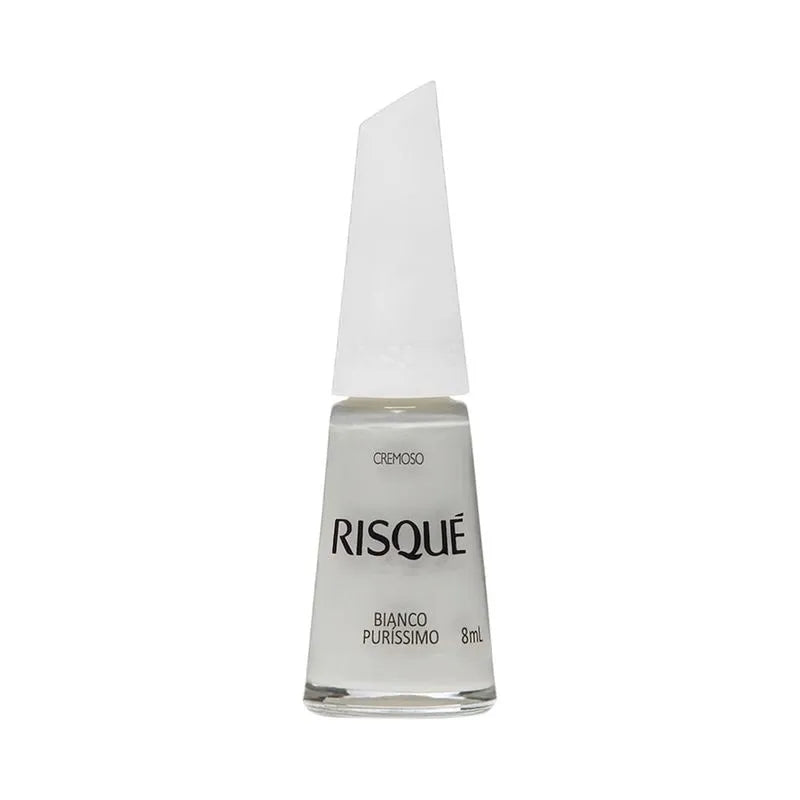 Esmalte Risqué Branco Cremoso Bianco Puríssimo 8ml