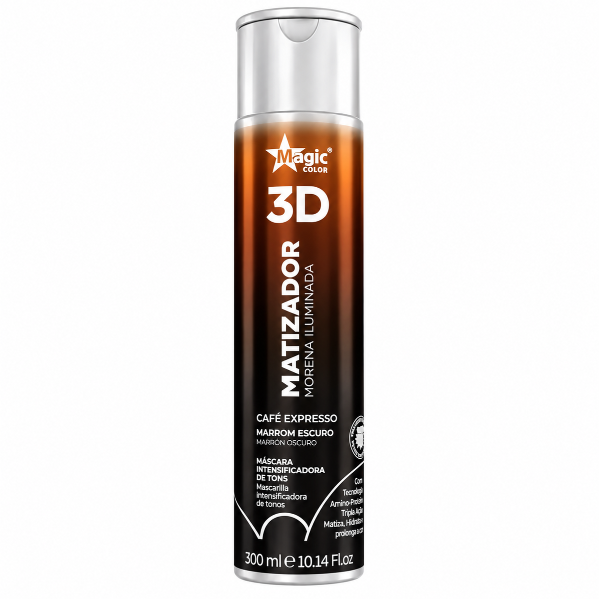 Matizador Morena Ilumininada Cafe Expresso Magic Color 3d 300ml