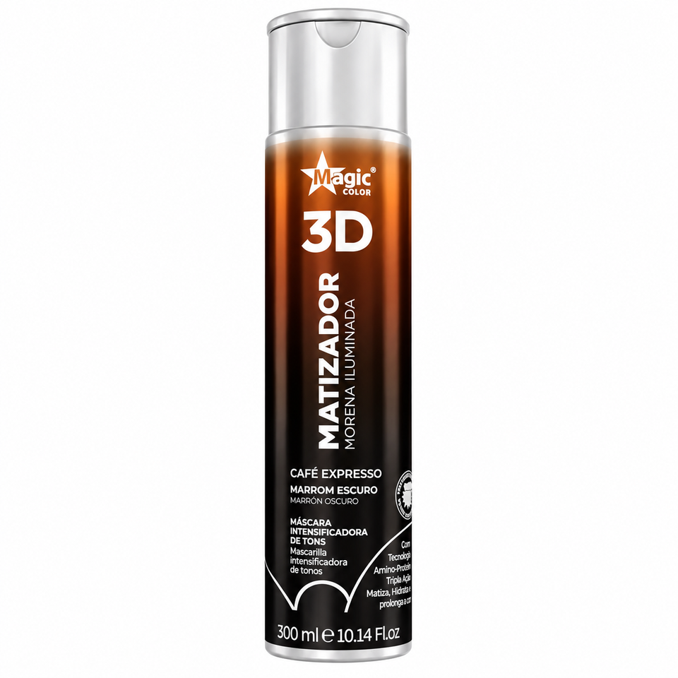 Matizador Morena Ilumininada Cafe Expresso Magic Color 3d 300ml