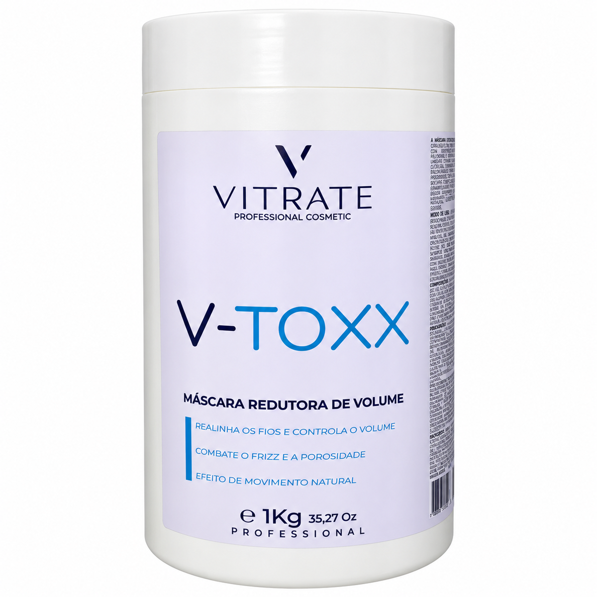 VITRATE V-TOXX – Máscara Redutora de Volume 1kg