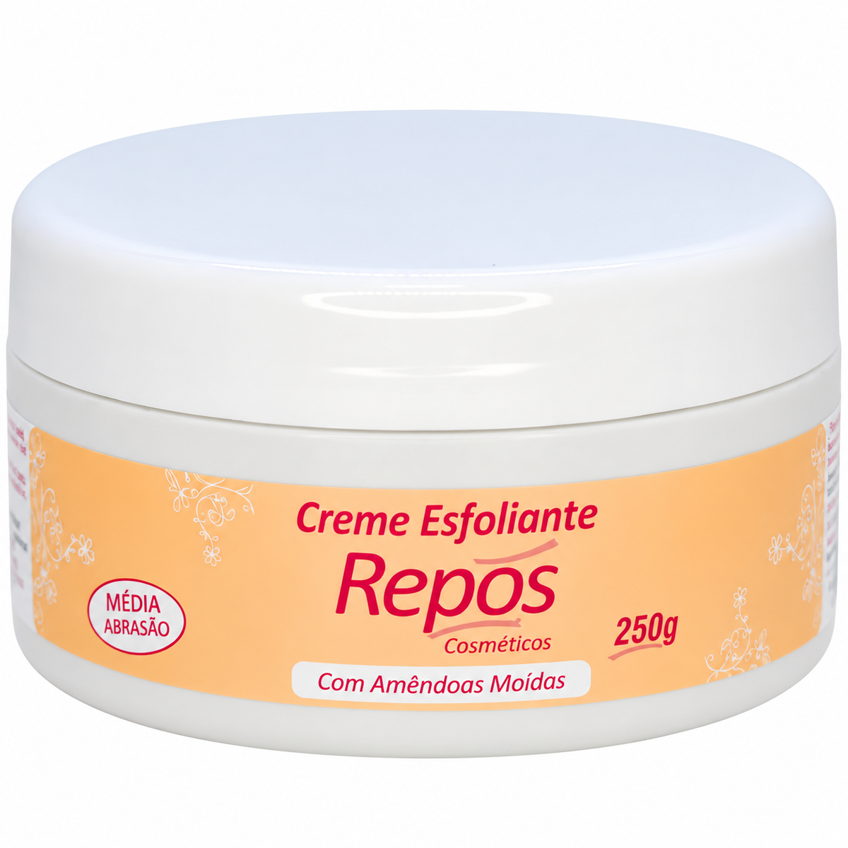 Creme Esfoliante Repos Amêndoas Media Abrasão 250g