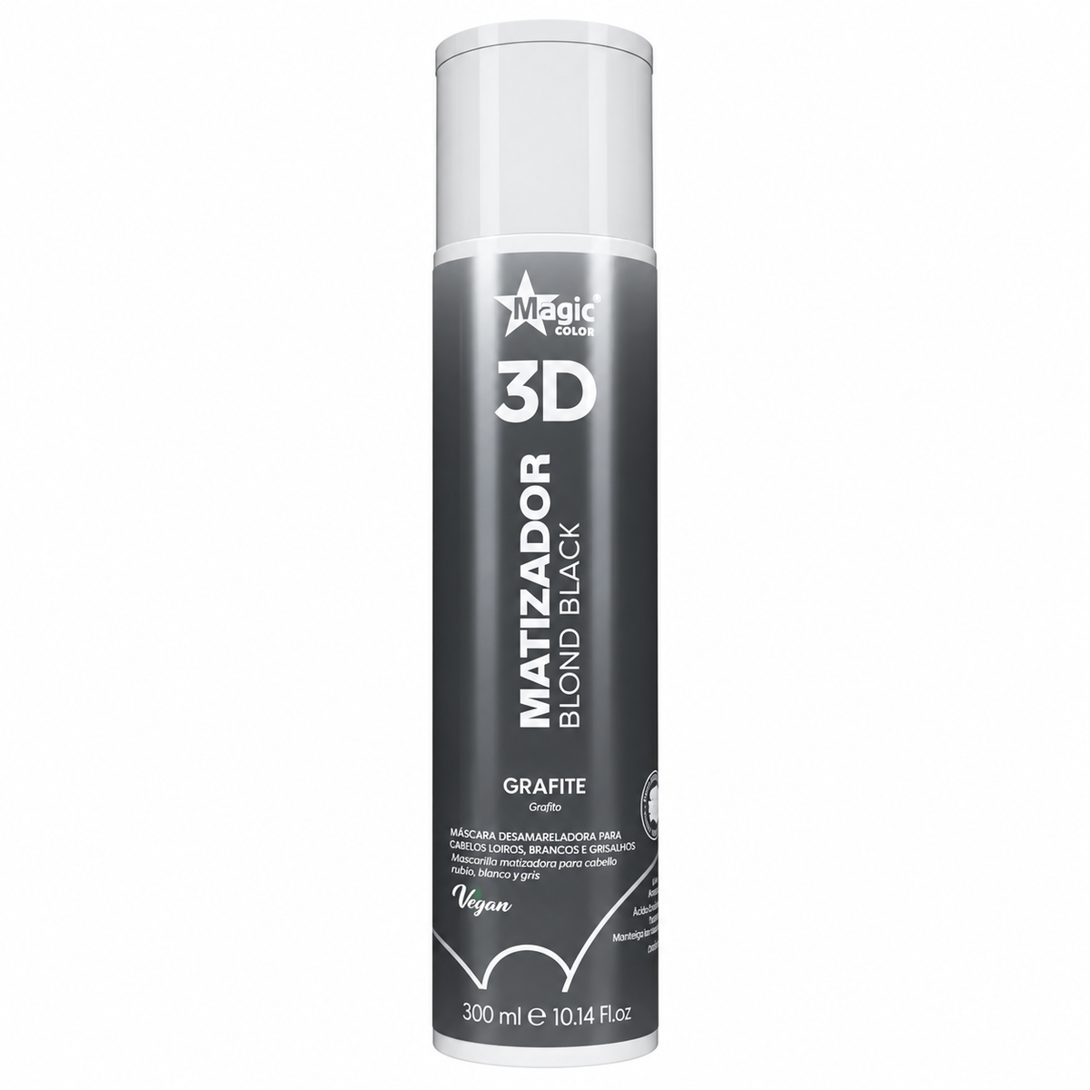 Magic Color matizador 3d Blond Black Efeito Grafite - 300ml