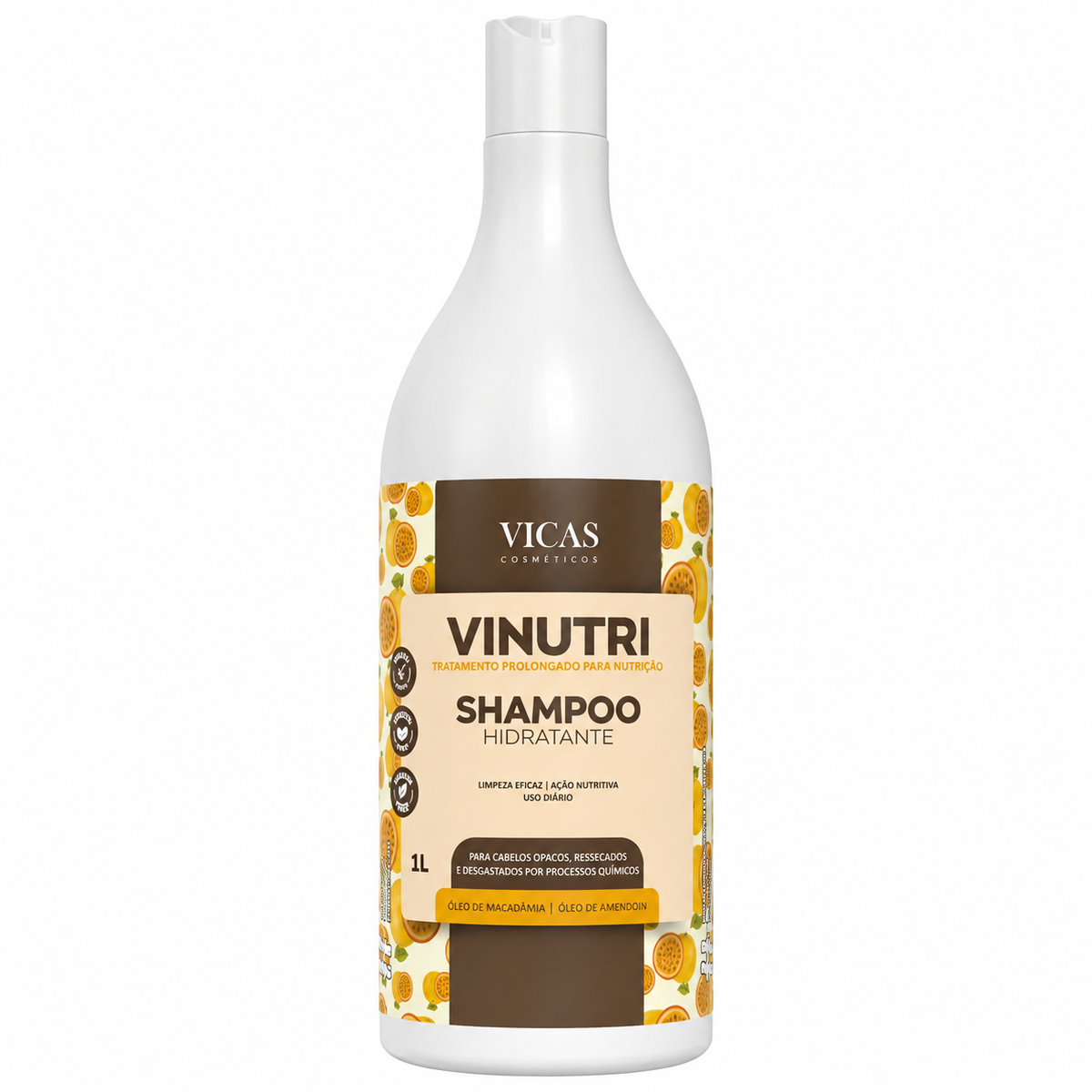 Shampoo Vinutri Maracuja Vicas 1L