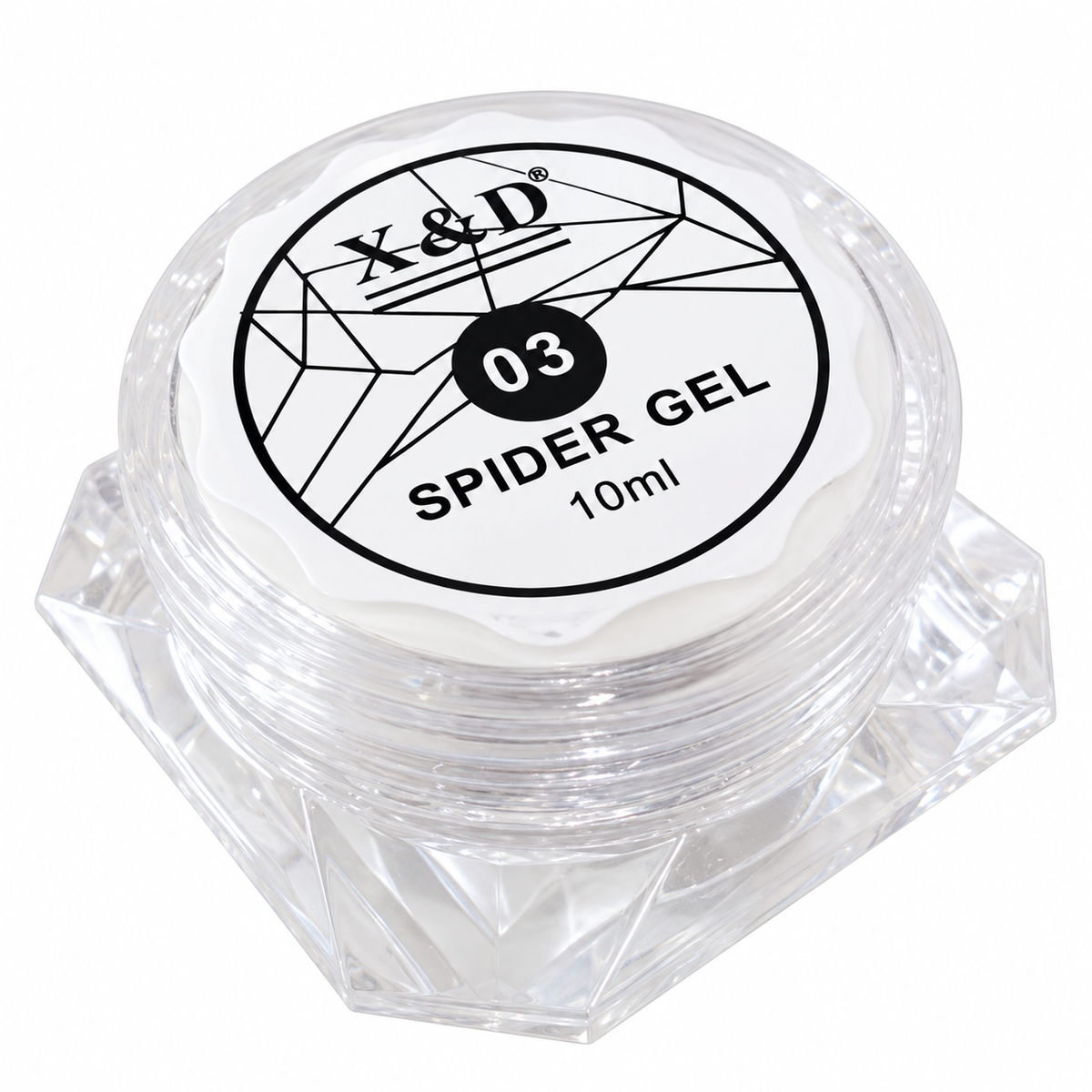 Xed Spider Gel Branco 10ML