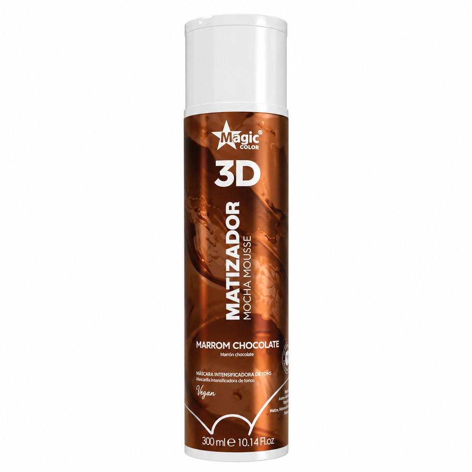Matizador Morena Ilumininada Marrom Chocolate Magic Color 3d 300ml (Cópia)