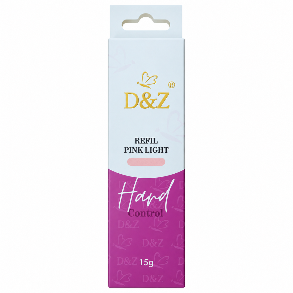 GEL Refil Sachê Hard Control Pink Light D&Z 15G