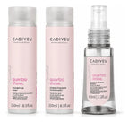 Kit Shampoo + Condicionador + Serum Cadiveu Quartzo Shine