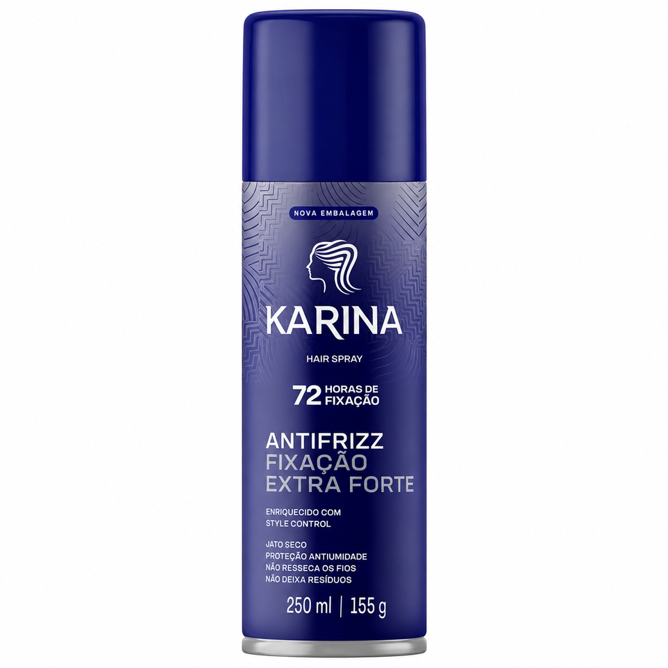 Spray Karina Fixação Extra Forte 250ml