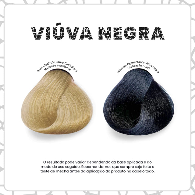Kamaleão Máscara Pigmentante Viuva Negra 100ml