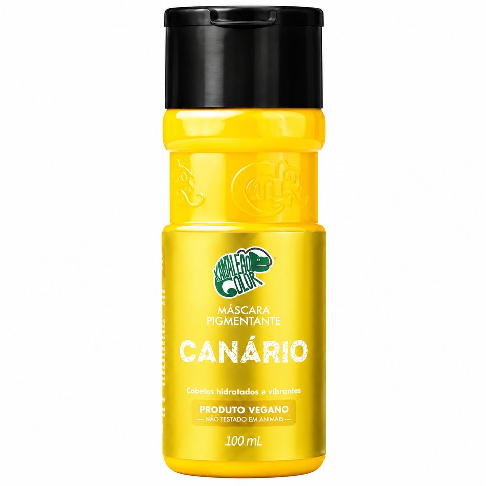 Kamaleão Máscara Pigmentante Canário 100ml