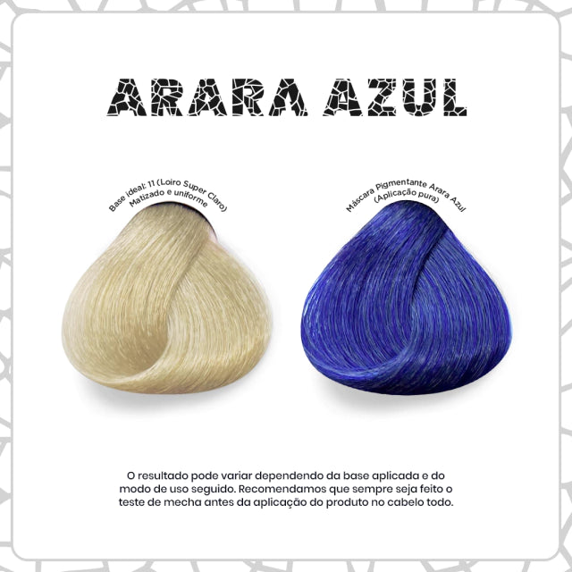 Kamaleão Máscara Pigmentante Arara Azul 100ml