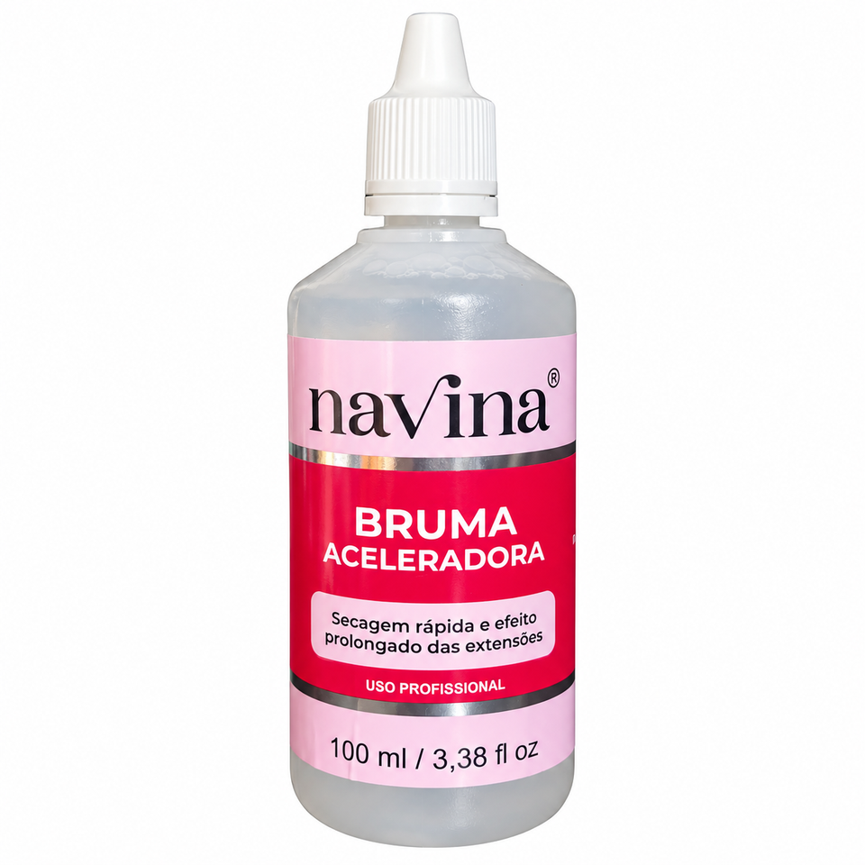Bruma Acelerador De Cola Alongamento De Cílios Navina 100ml