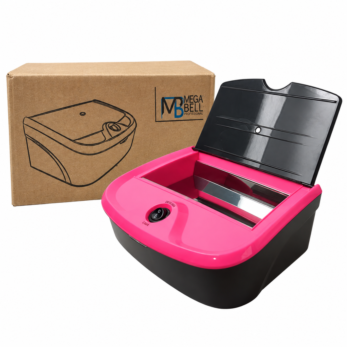 Estufa Esterelix MEGA BEL Preto E Pink