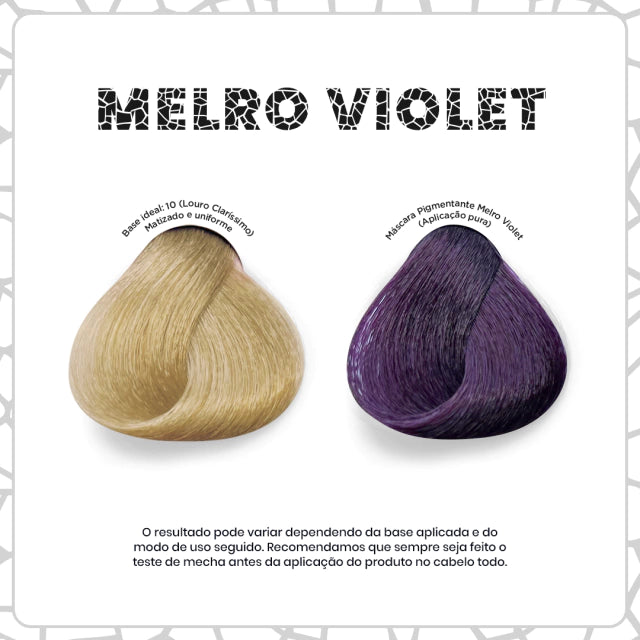 Kamaleão Máscara Pigmentante Melro Violet 100ml
