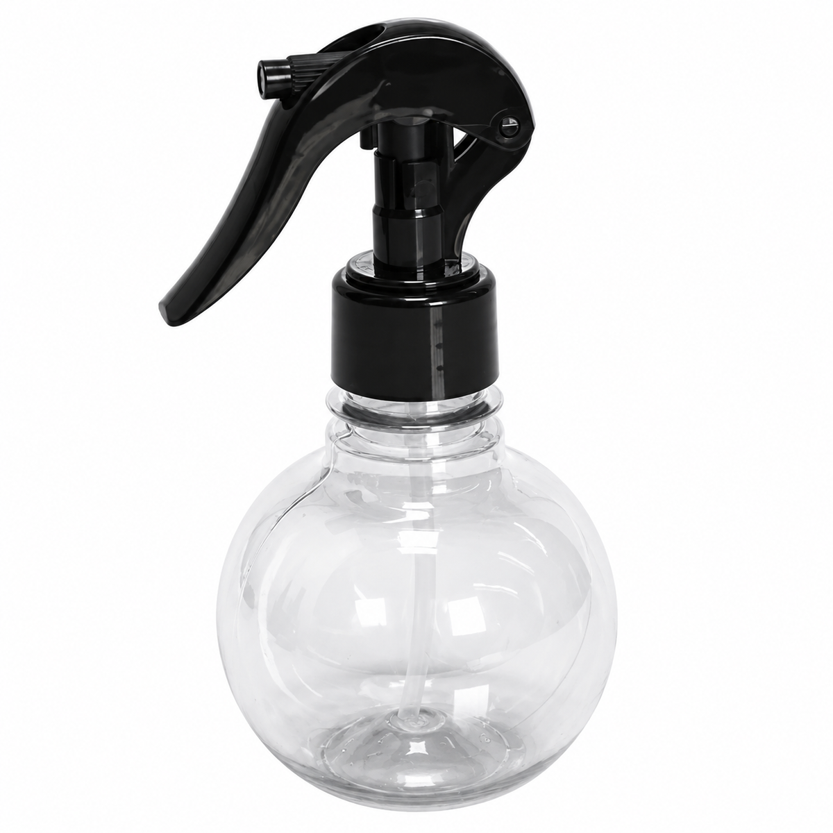 Mini Borrifador Pulverizador Tipo Bolinha Transparente de 180ml