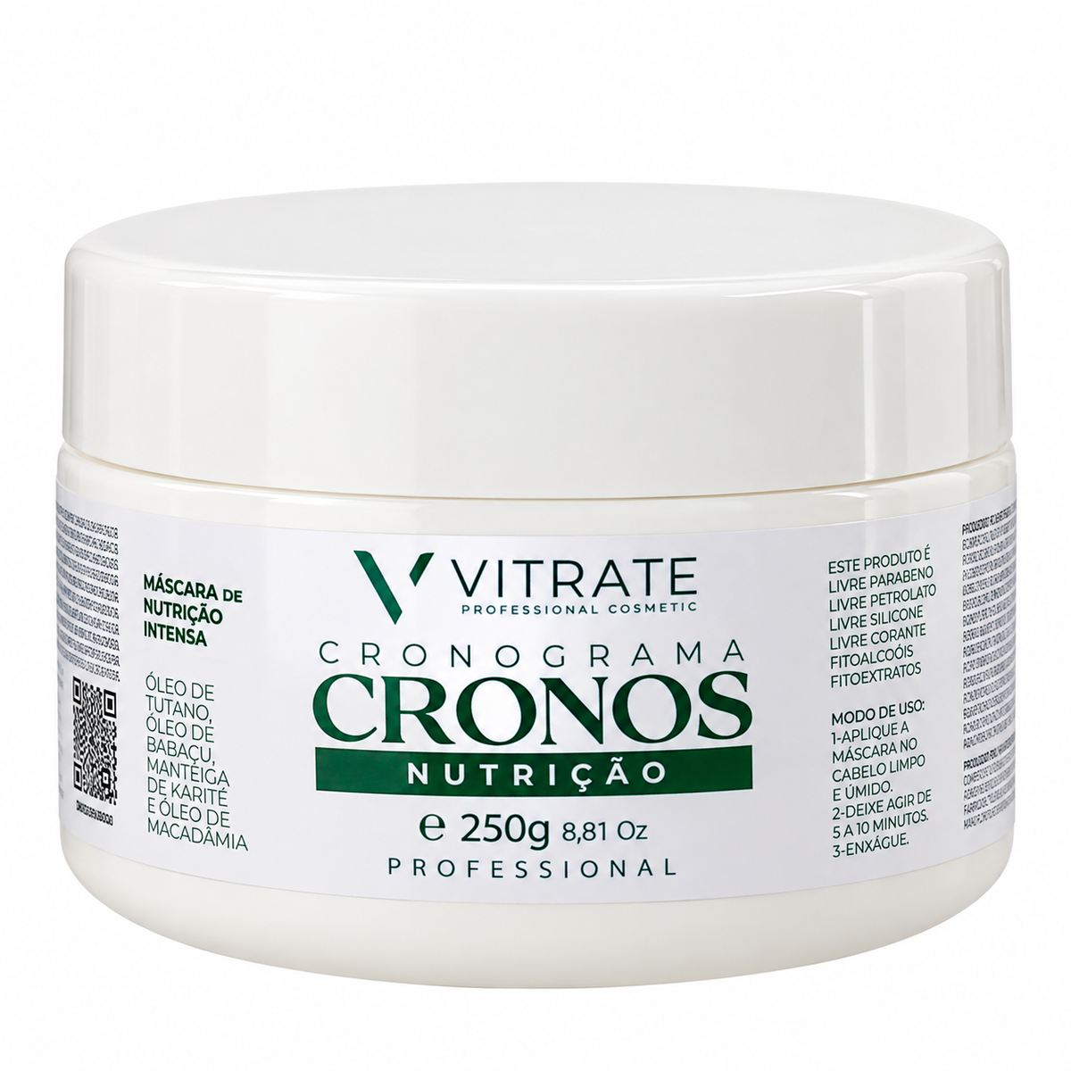 Máscara Cronos Nutrição 250g ( Linha Cronograma ) Vitrate