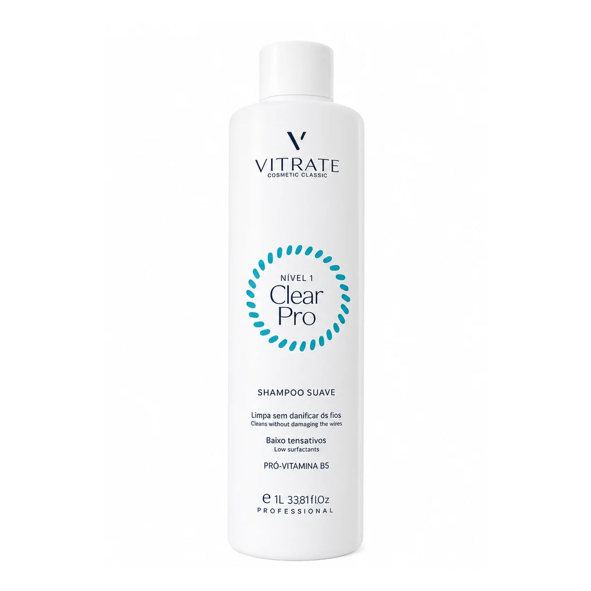 Shampoo Clear Pró 1L Nível 1 Vitrate 900G