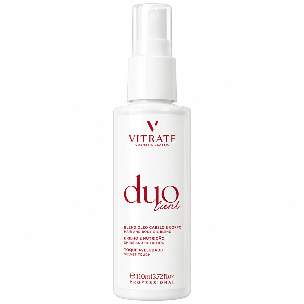 Oleo cabelo e corpo Duo Blend Vitrate 110ml