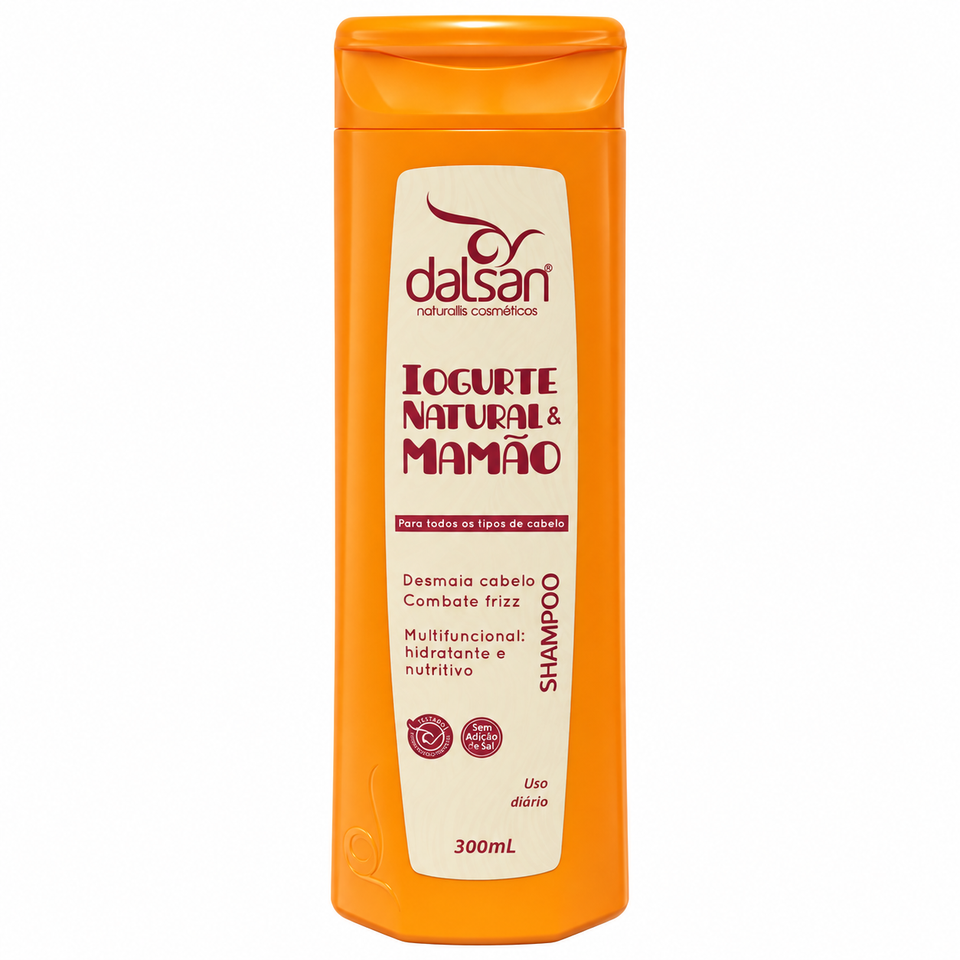 Shampoo Dalsan Iorgute Natural E Mamão 300ml