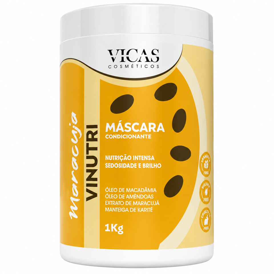 Mascara Vinutri Maracuja Vicas 1kg