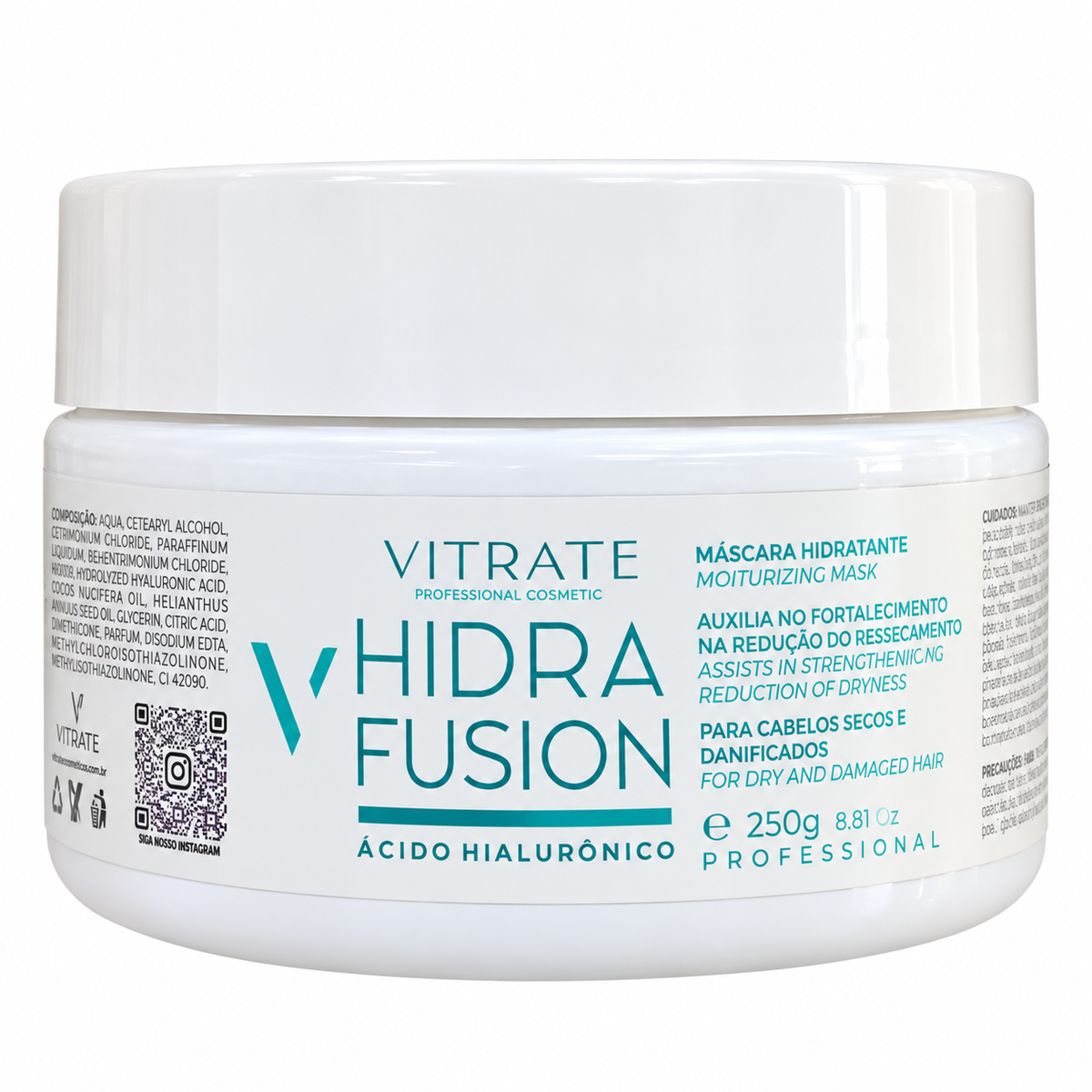Mascara Hidra fusion Vitrate 250g