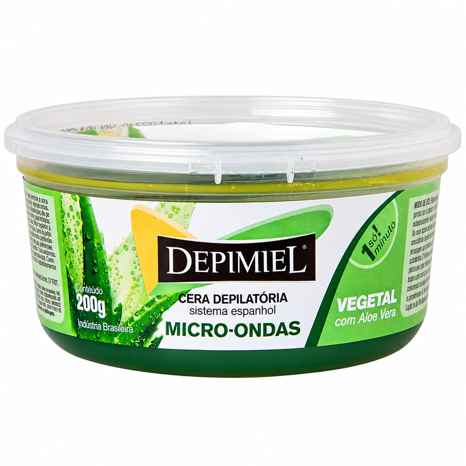 Cera Depilatoria Depimiel vegetal Micro-ondas 200g