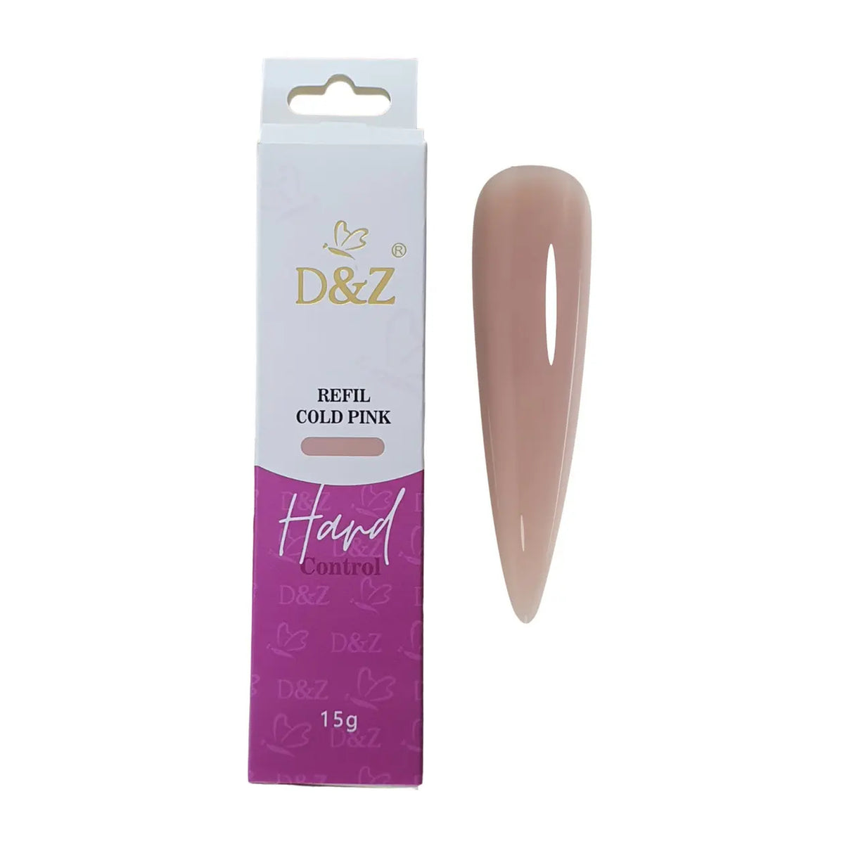Gel Refil Hard Control D&z Sache Cold Pink 15G