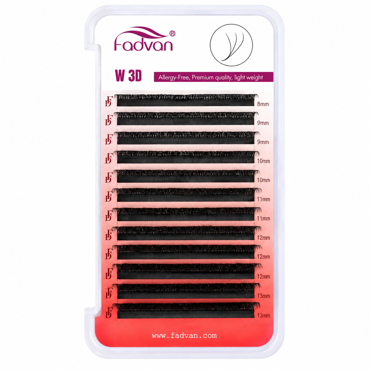 Cilios Fadvan W 3D Mix