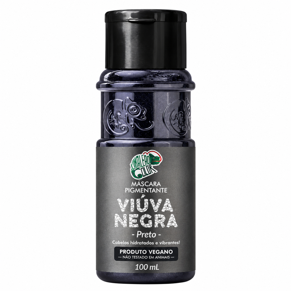 Kamaleão Máscara Pigmentante Viuva Negra 100ml