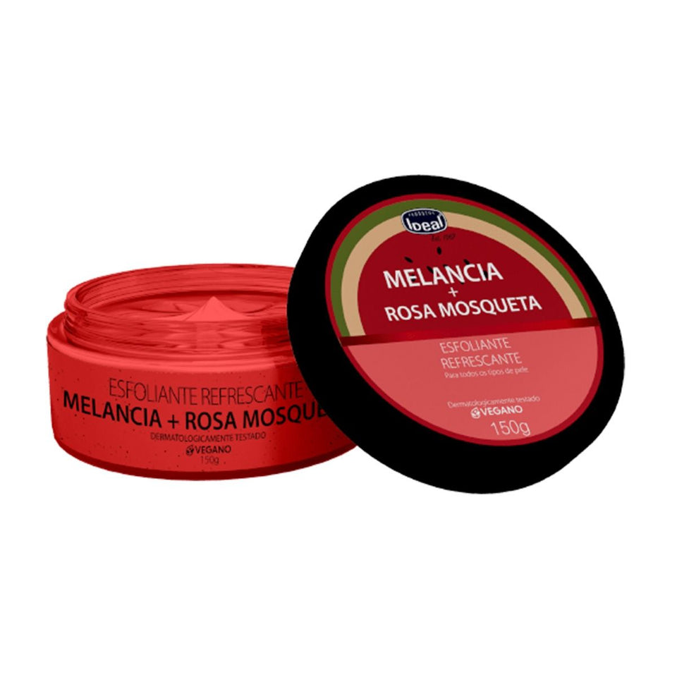 Esfoliante  Ideal Refrescante Melancia e Rosa Mosqueta Com 150g