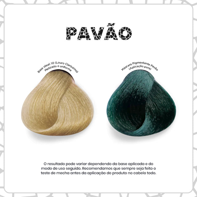 Kamaleão Máscara Pigmentante Pavão 100ml