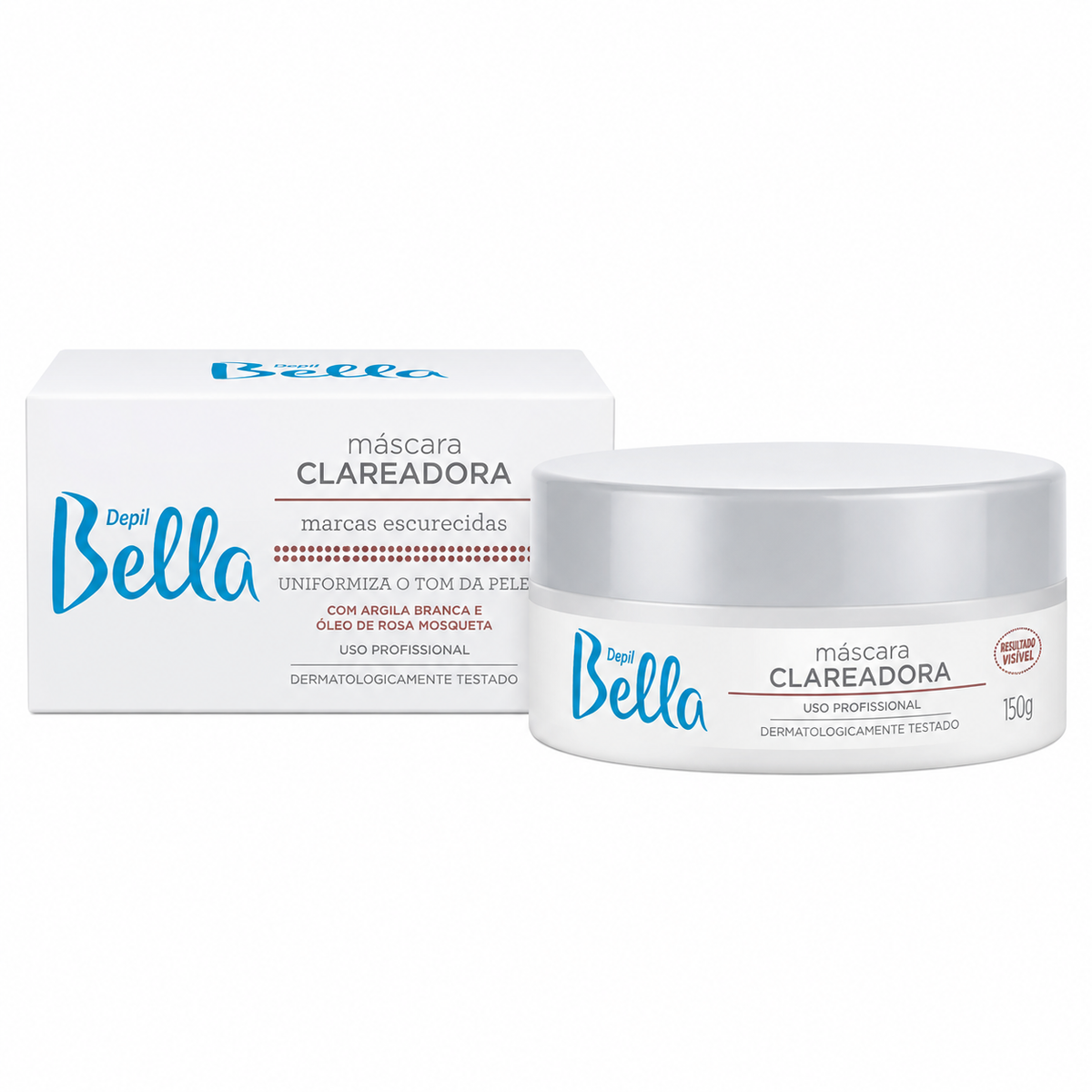Mascara Clareadora Axilas e Virilha Depil Bella 150g