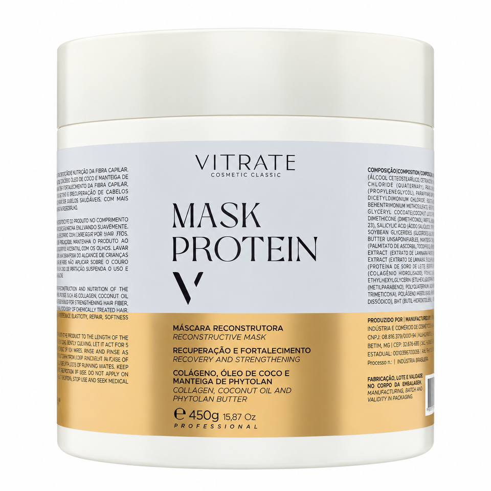 Mascara Reconstrutora Mask Protein Vitrate 450g