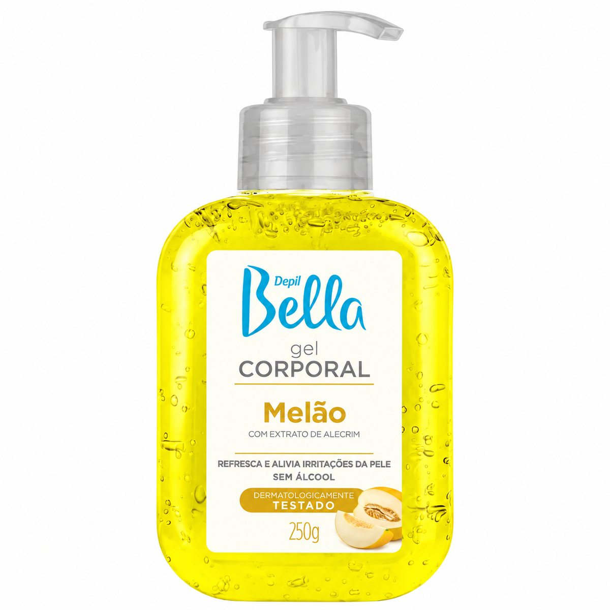Gel Hidratante Corporal Melão Depil Bella 250g