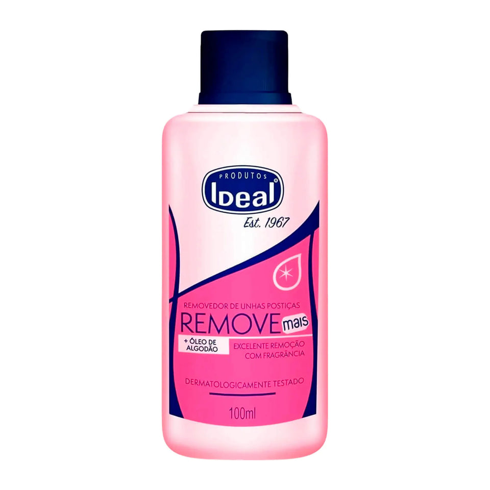 Removedor Ideal Remove Mais Unhas Postiças 100ML
